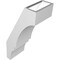 Ekena Millwork 5 1/2-in. W x 8-in. D x 16-in. H Balboa Architectural Grade PVC Knee Brace BRCP055X08X16BOA - alternate 5